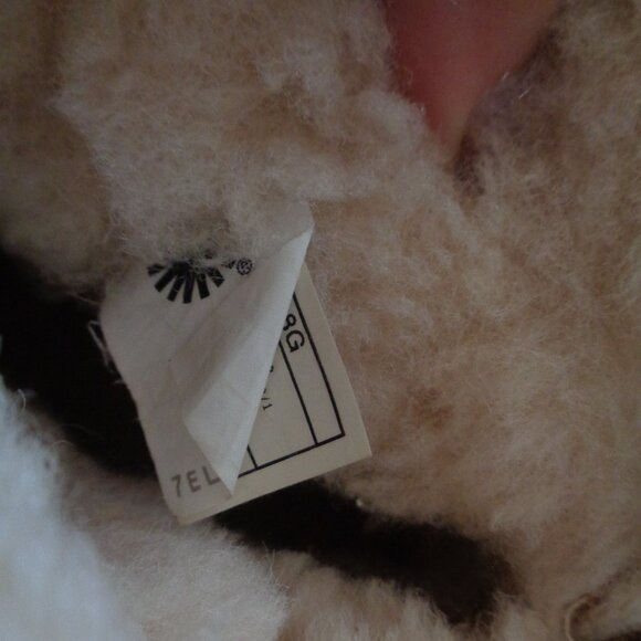 UGG MINI SPILL SEAM BOW BOOTS IN CHESTNUT SIZE 7 - Picture 6 of 8